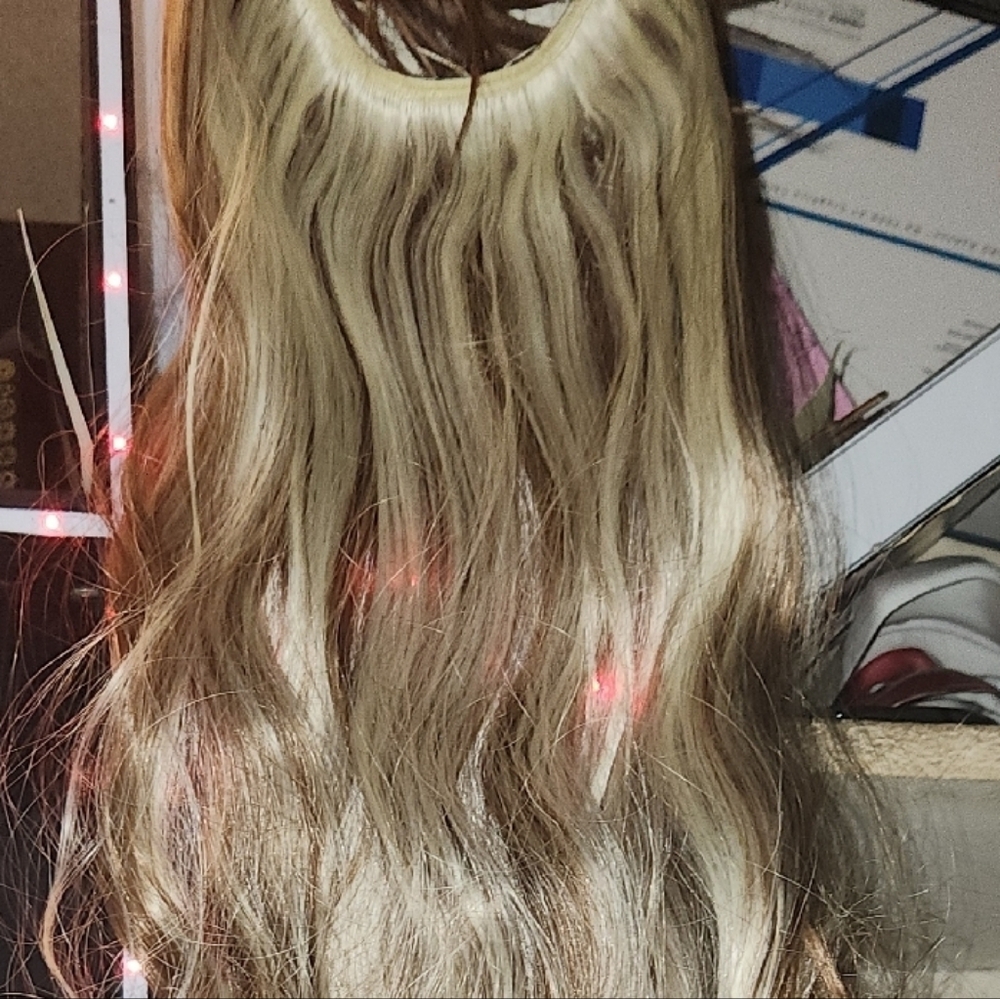 Luxurious Blonde Hair Extensions